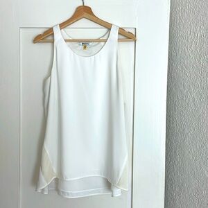 DKNY Cream + White Tank